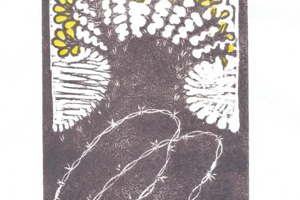 SHINGLE Lino Print - Lucy Lee